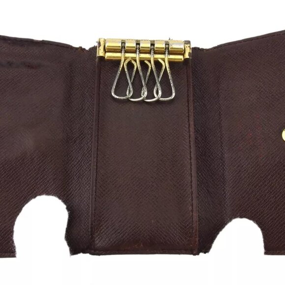 Louis Vuitton key case Damier beige Damier canvas Authentic used T18405 - Picture 5 of 9